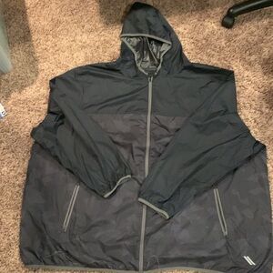 KS Sport Geometric Camouflage Size 6XL Windbreaker Lightweight Jacket